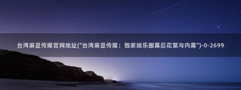 麻豆视频文章内容