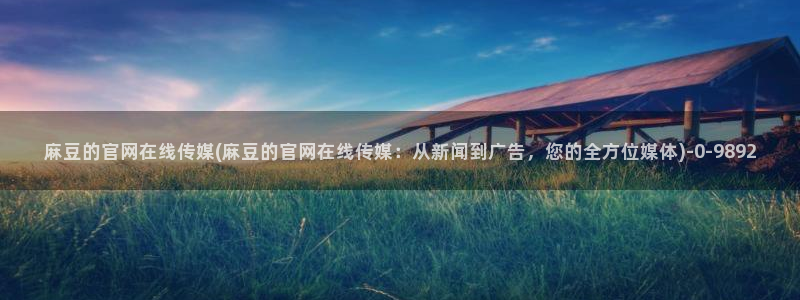 麻豆视频页面结构